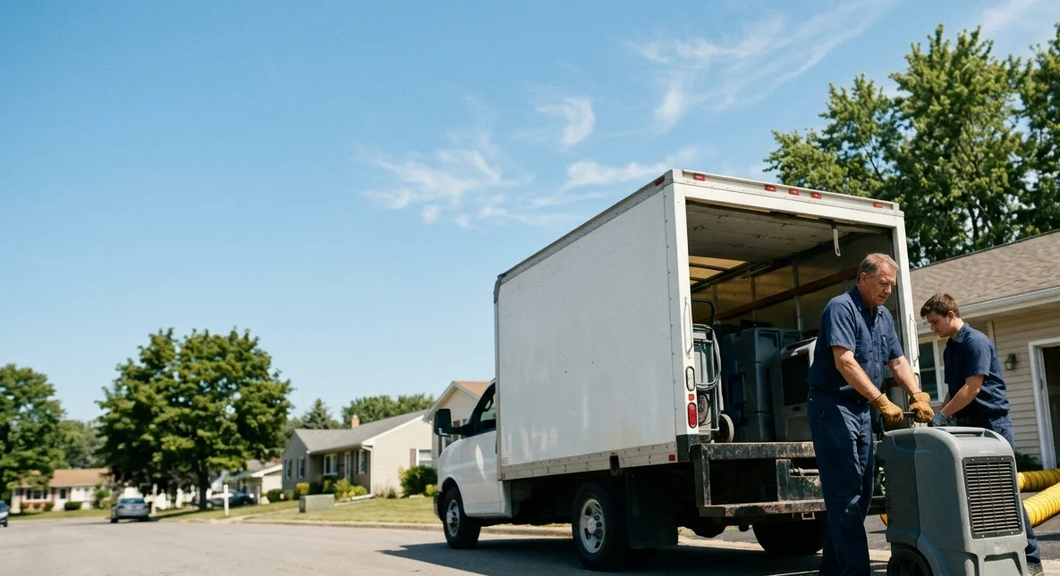 Water Damage Cleanup in Rockbridge, OH near me